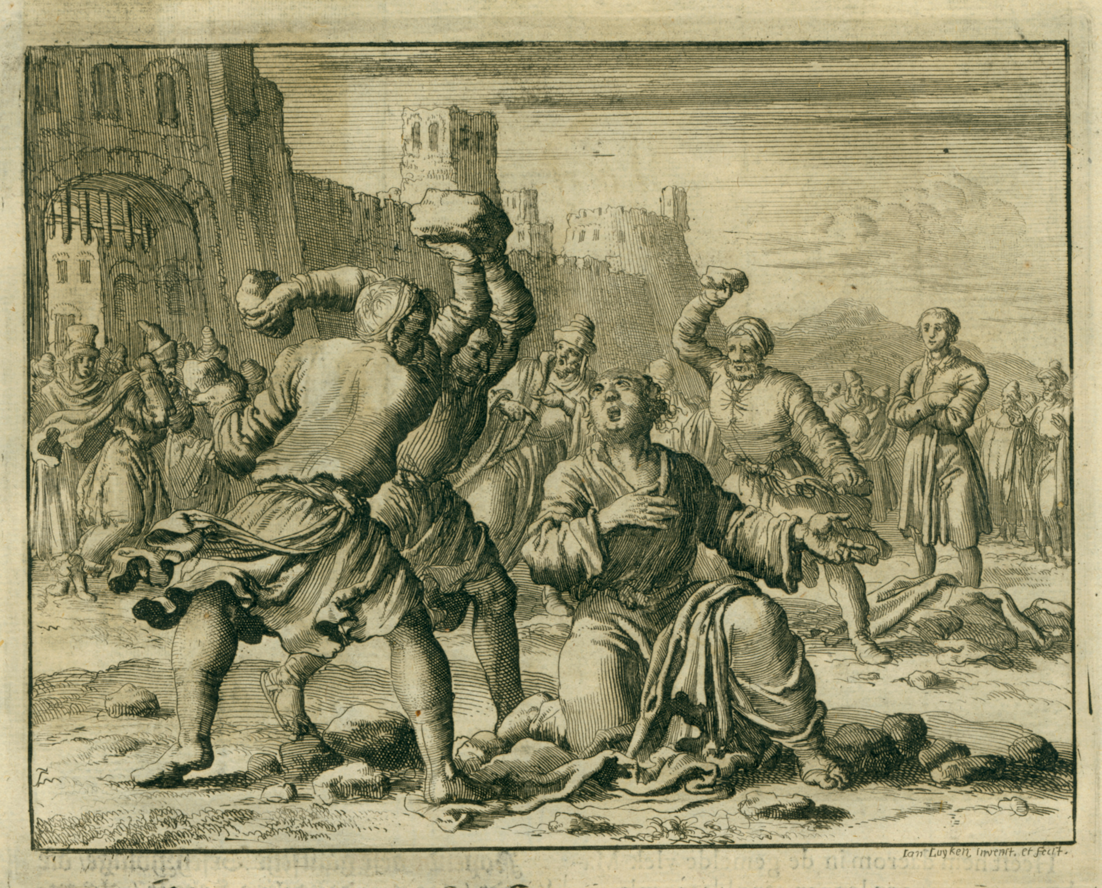 Stoning of believers